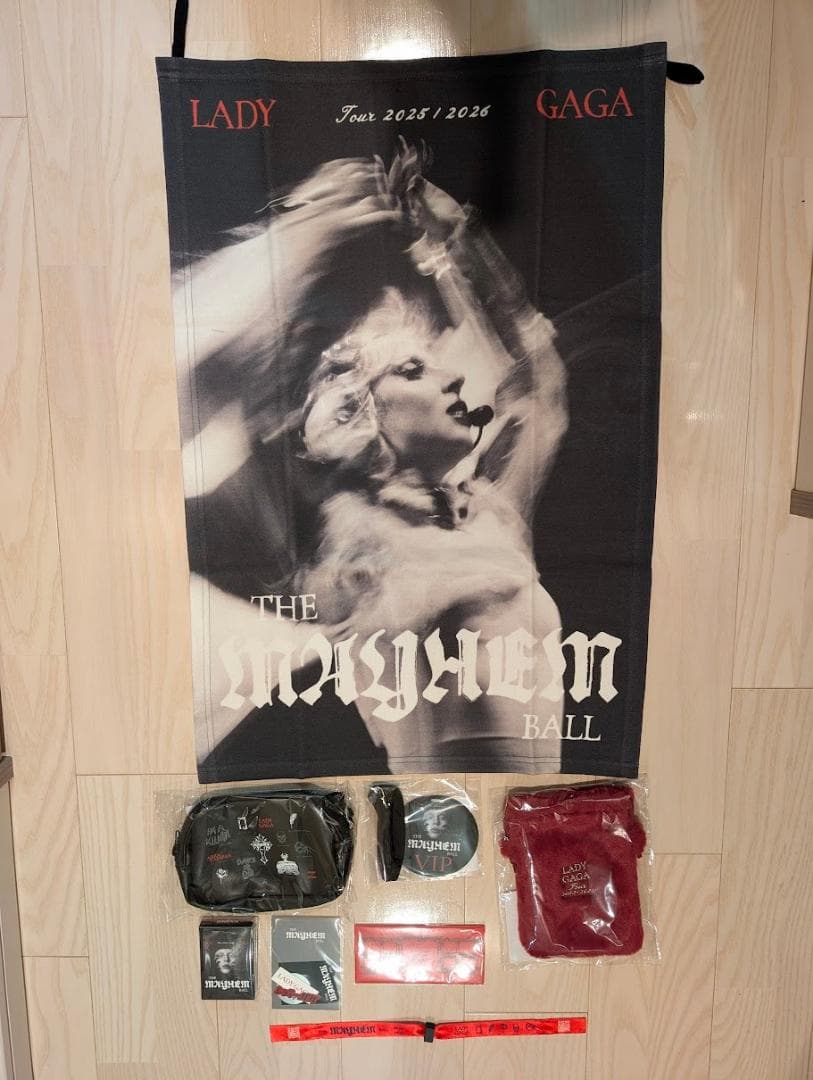 【新品】Lady Gaga VIP GOLD MERCH 2026レディガガ