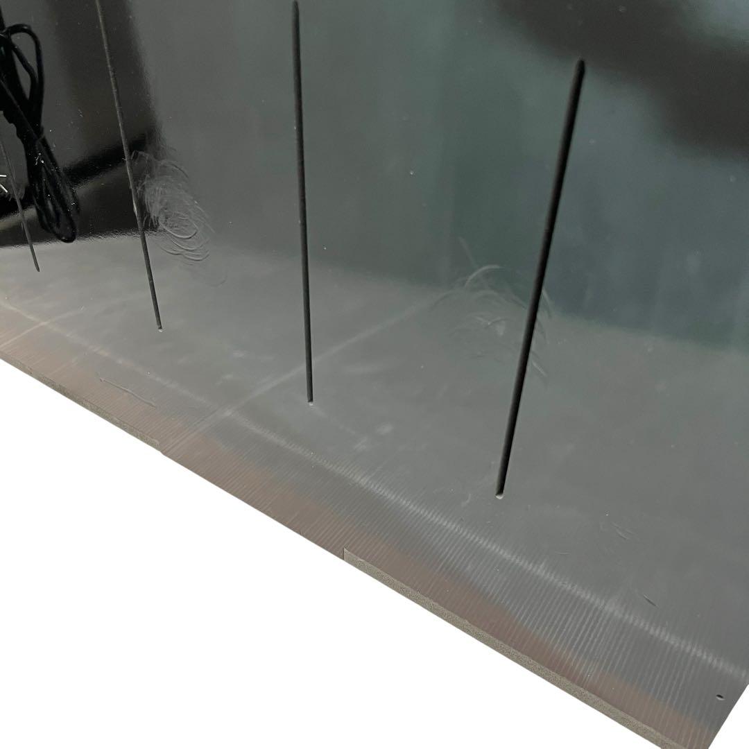 【サーモ内蔵・未使用】爬虫類 ケージ 60×40×40 ブラック