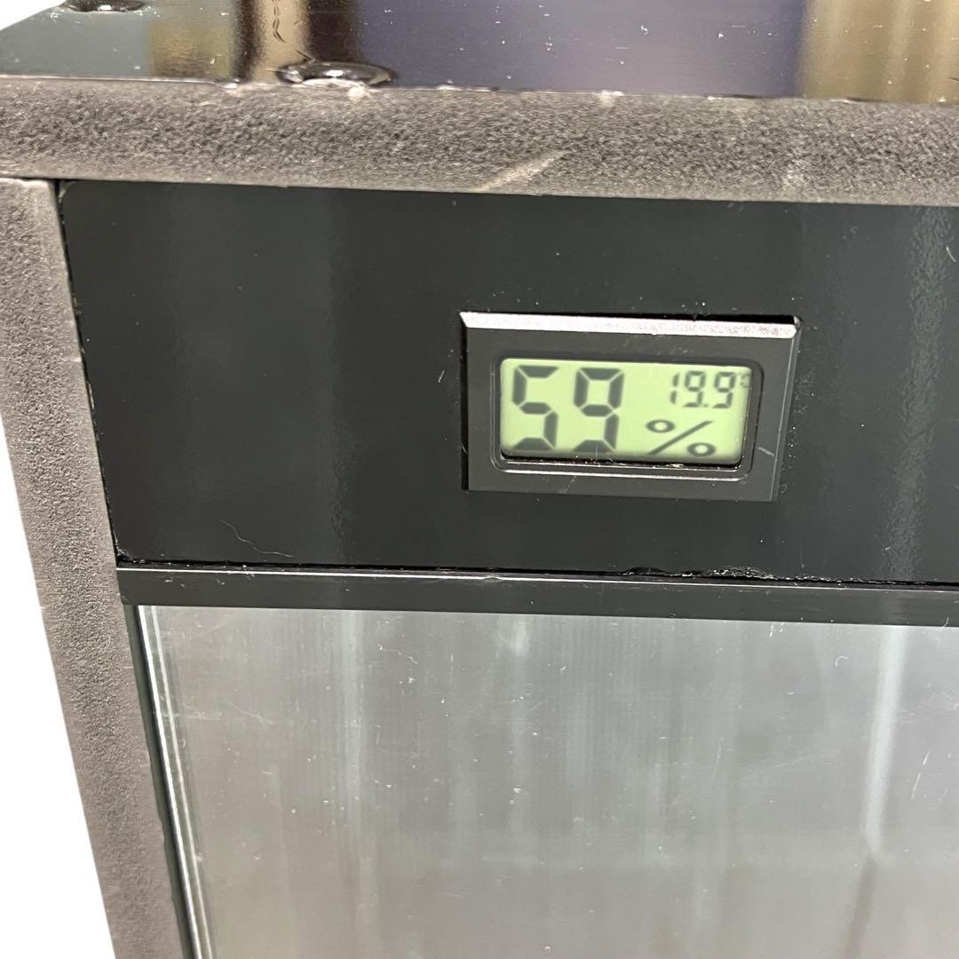 【サーモ内蔵・未使用】爬虫類 ケージ 60×40×40 ブラック