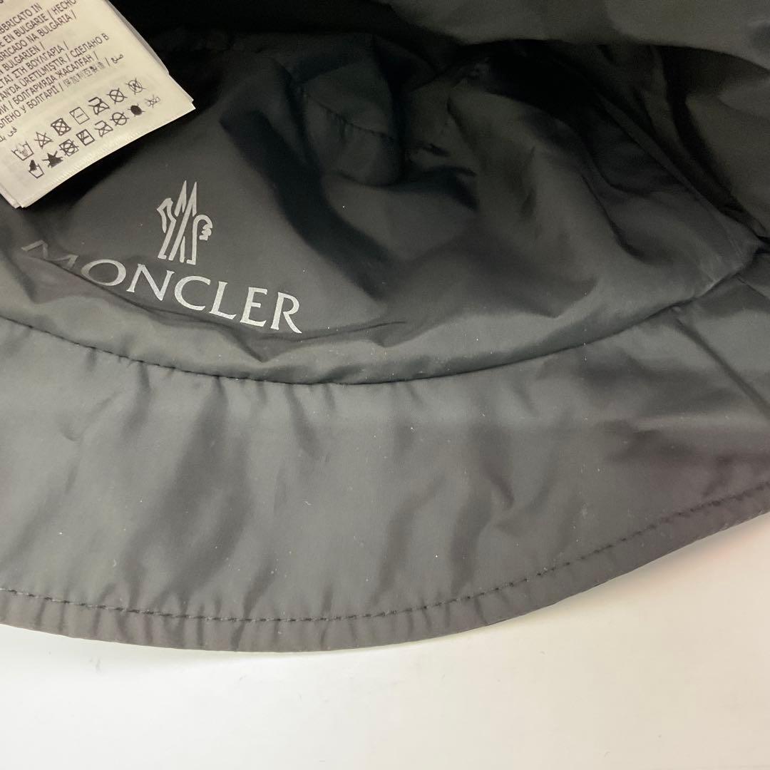 【美品】モンクレール　24SS BUCKET HAT バケハ　総柄　リバーシブル