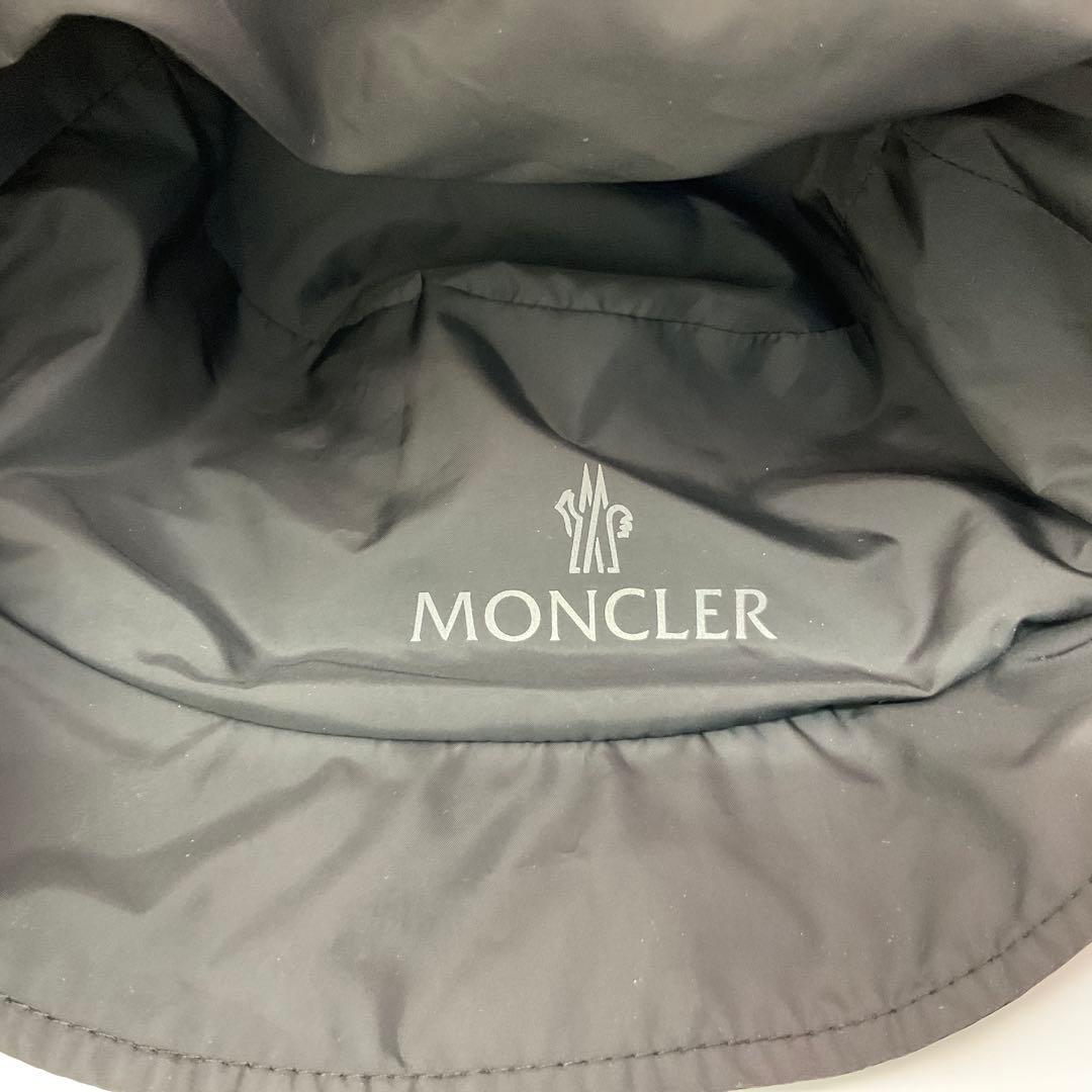 【美品】モンクレール　24SS BUCKET HAT バケハ　総柄　リバーシブル