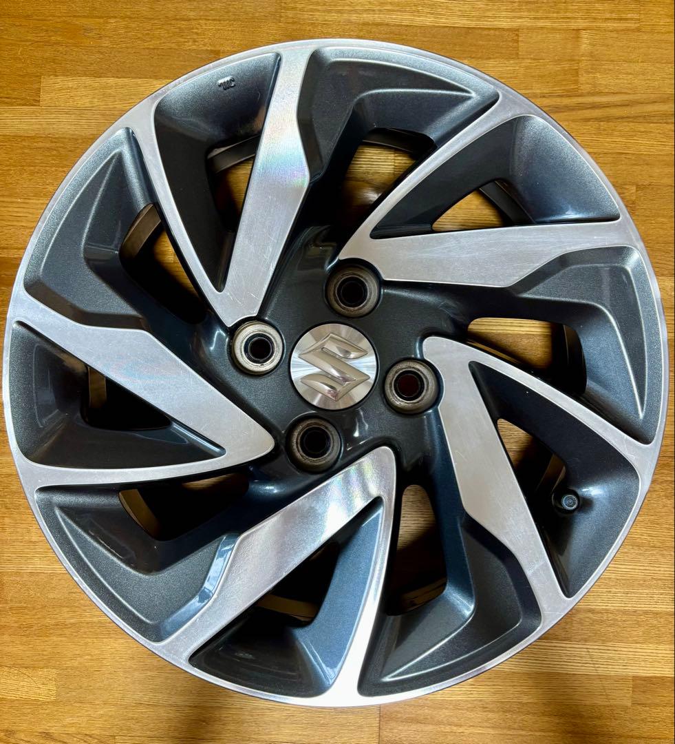 【SUZUKI純正】15インチ ホイール 4本セット　室内保管品