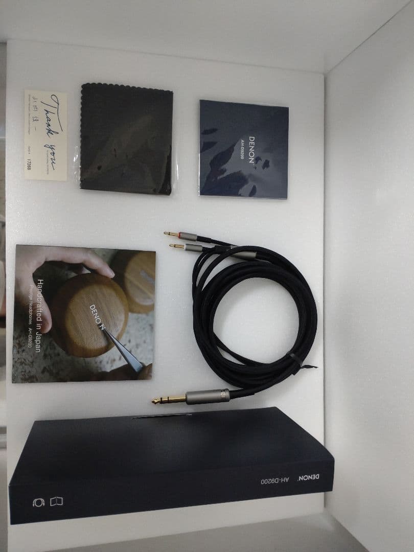 DENON AH-D9200 有線ヘッドフォン リケーブルMUC-B20SB1付