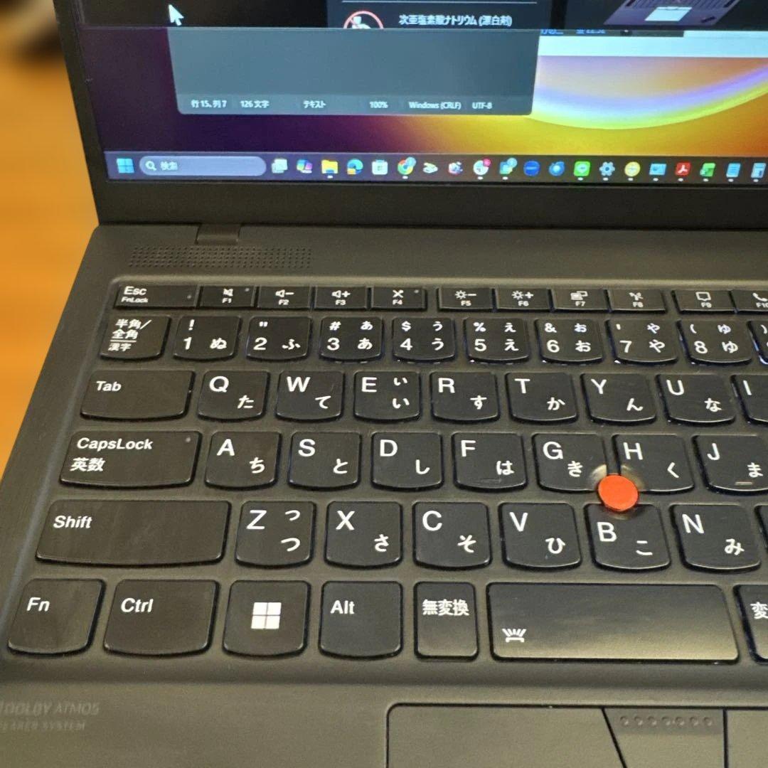 Windowsノート本体 Lenovo ThinkPad X1 Nano Gen 1 win11 Pro