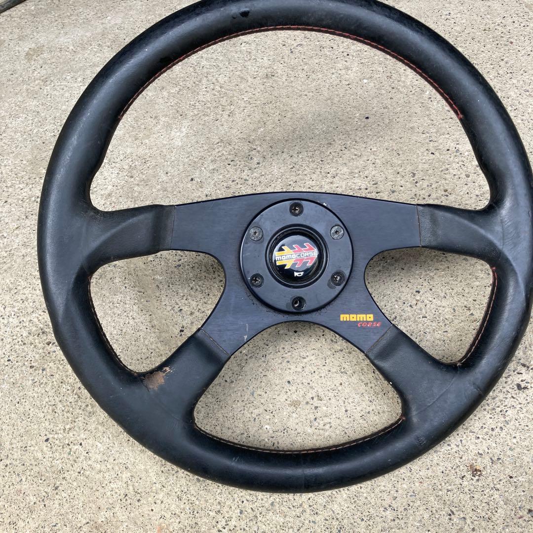 ★希少★momo ステアリング コルセ　4本スポーク　36cm