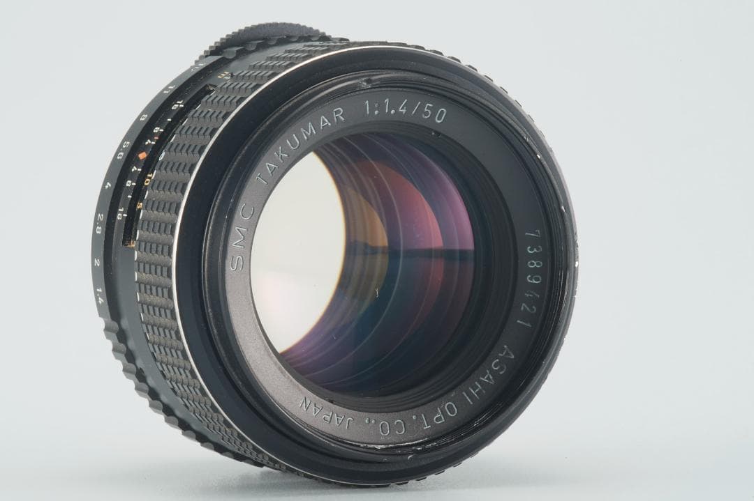 フィルムカメラ PENTAX SMC TAKUMAR f1.4 50mm M42 L79