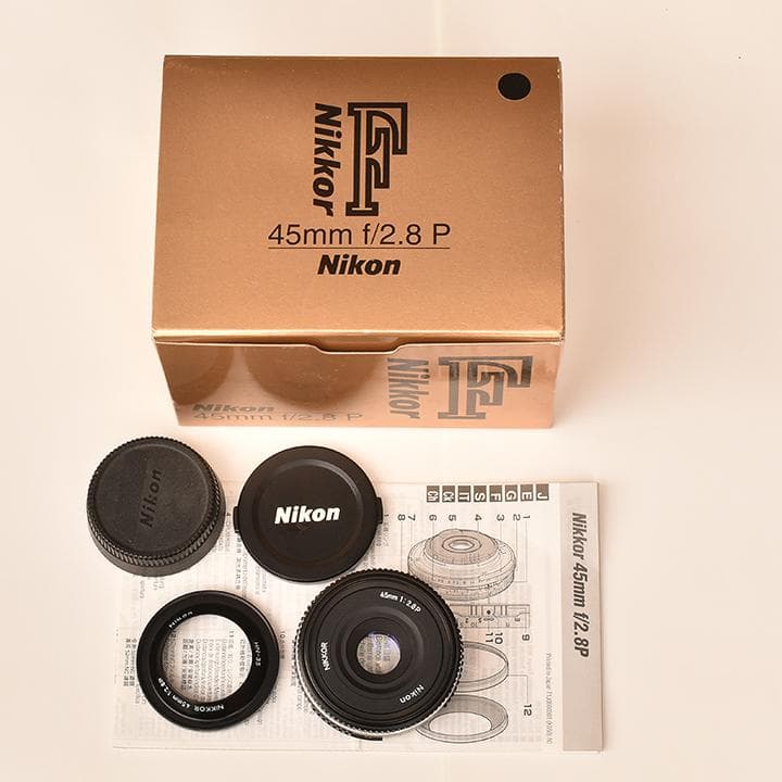 ニコン AI Nikkor 45mm F2.8P ブラック