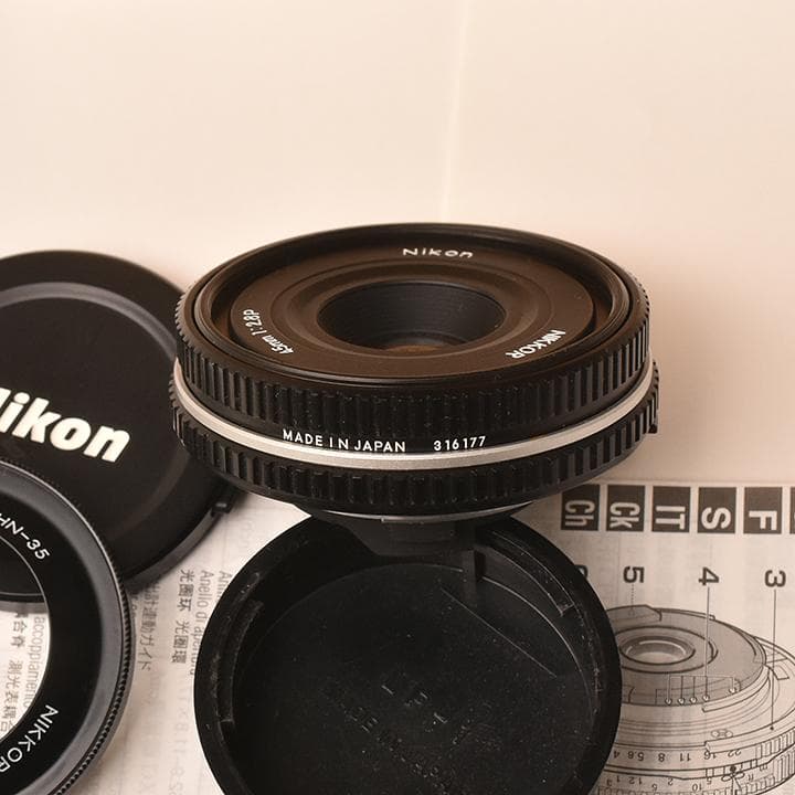 ニコン AI Nikkor 45mm F2.8P ブラック