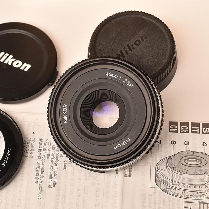 ニコン AI Nikkor 45mm F2.8P ブラック
