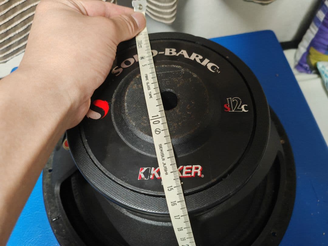 KICKER S12C Solo Baric 8Ω 600w サブウーファー