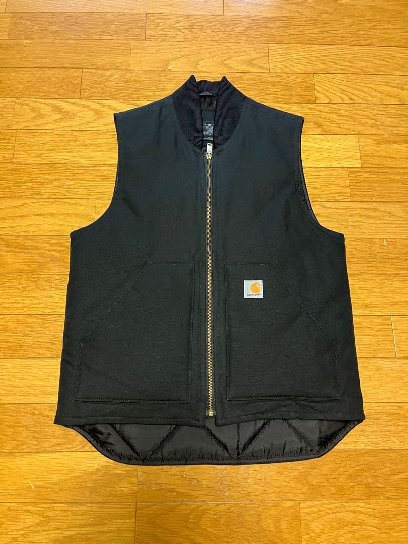 carhartt カーハート　ダックベスト　ブラック