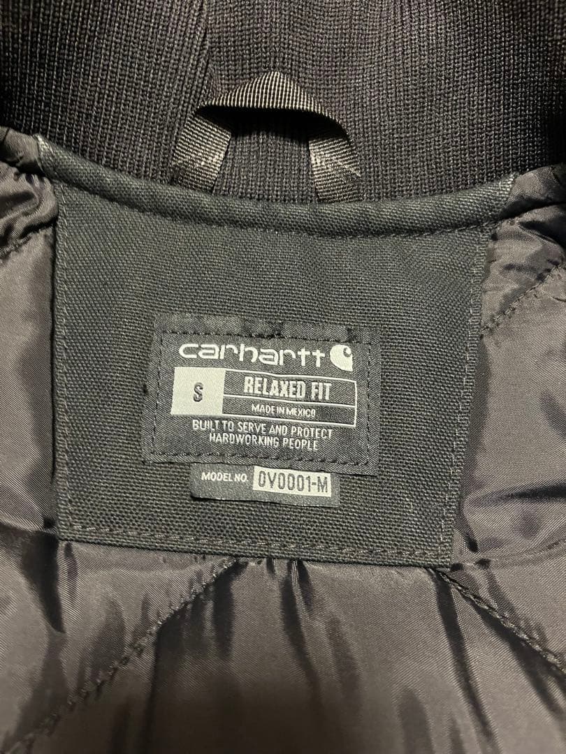 carhartt カーハート　ダックベスト　ブラック