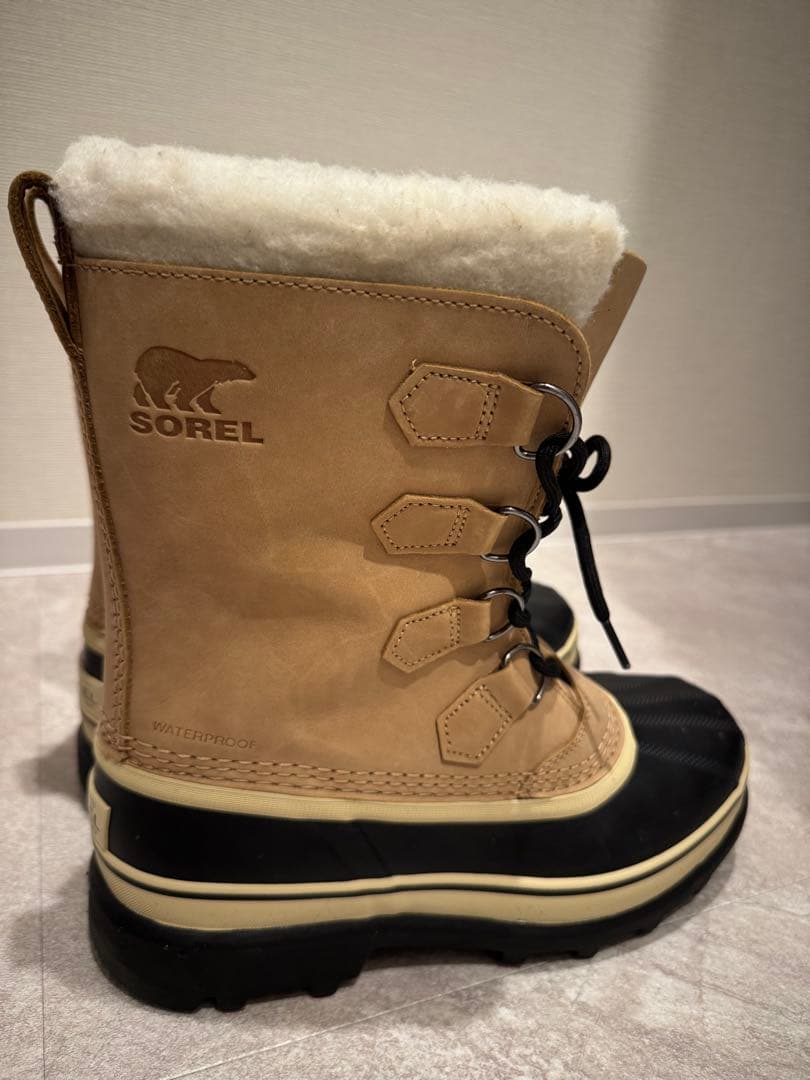 SOREL カリブー ウォータープルーフ メンズ ウィンターブーツ 25cm