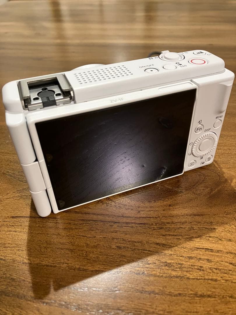 [超美品&保証書付き]SONY ZV-1F ホワイト コンパクトデジタルカメラ
