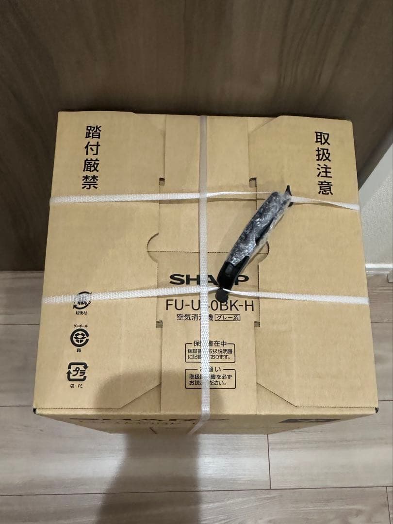 SHARP FU-U40BK-H 空気清浄機＆ヘアブラシ