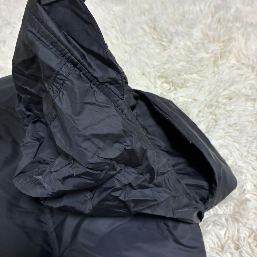 【美品】ザノースフェイス ヌプシ ダウンベスト バックセンターロゴ BK L