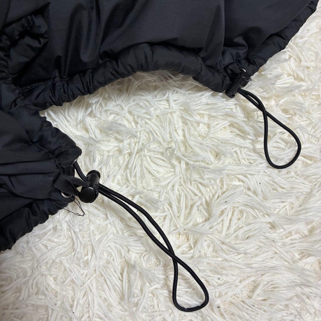 【美品】ザノースフェイス ヌプシ ダウンベスト バックセンターロゴ BK L