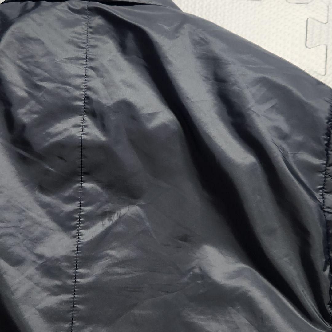 プラダ 現行タグ テーラードジャケット ナイロン ネイビー