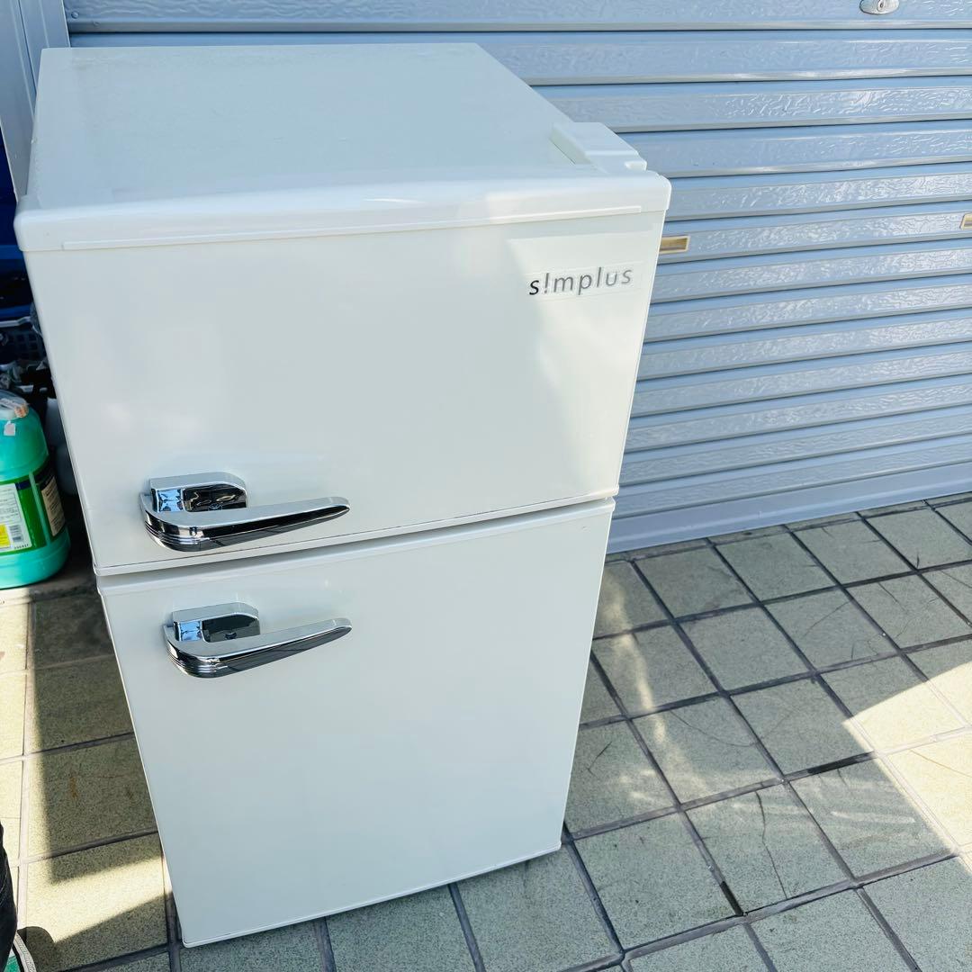 Simplus 85L 冷凍冷蔵庫SP-RT85L2-WH 2022年製