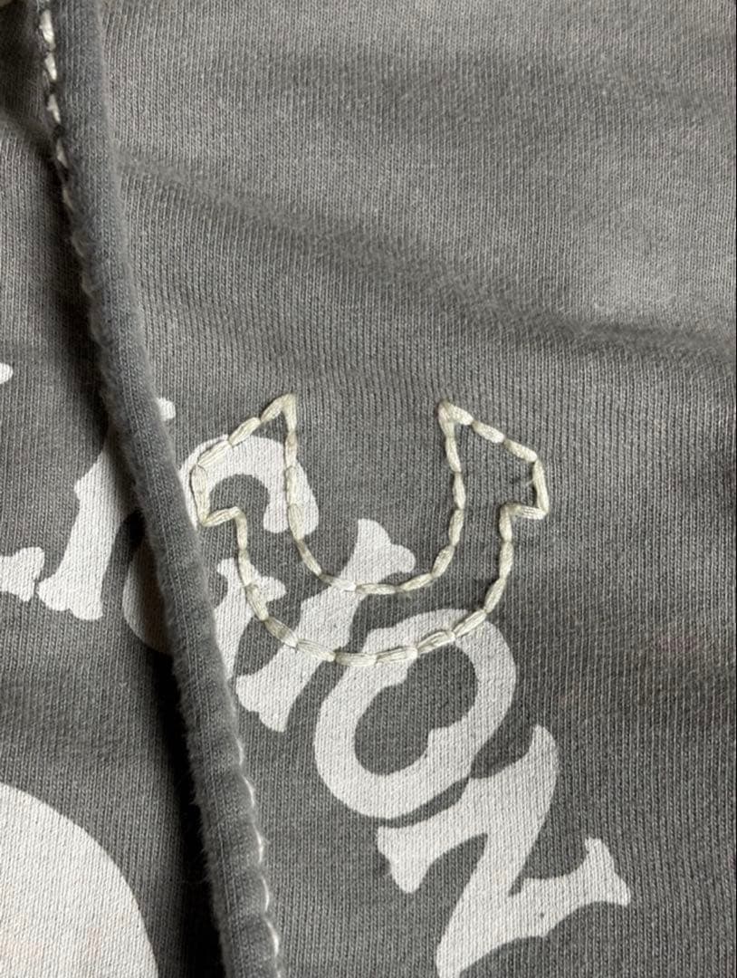 【希少】true religion パーカー Y2K グレー yokosquad