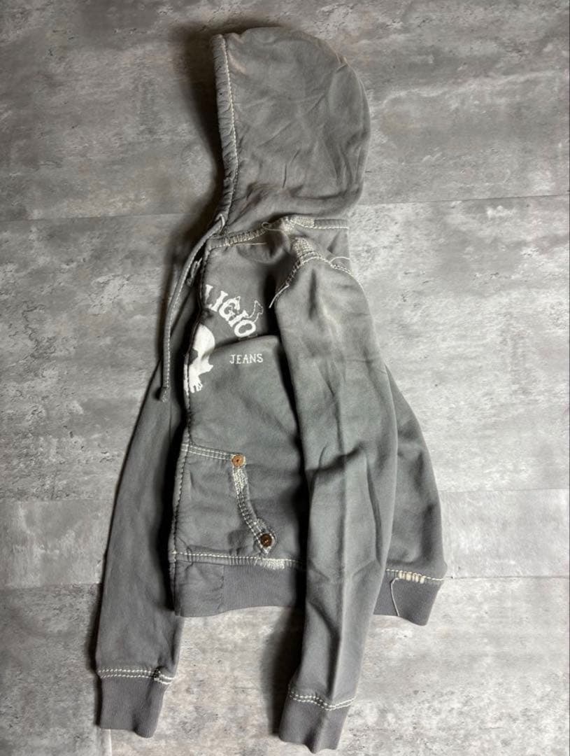 【希少】true religion パーカー Y2K グレー yokosquad