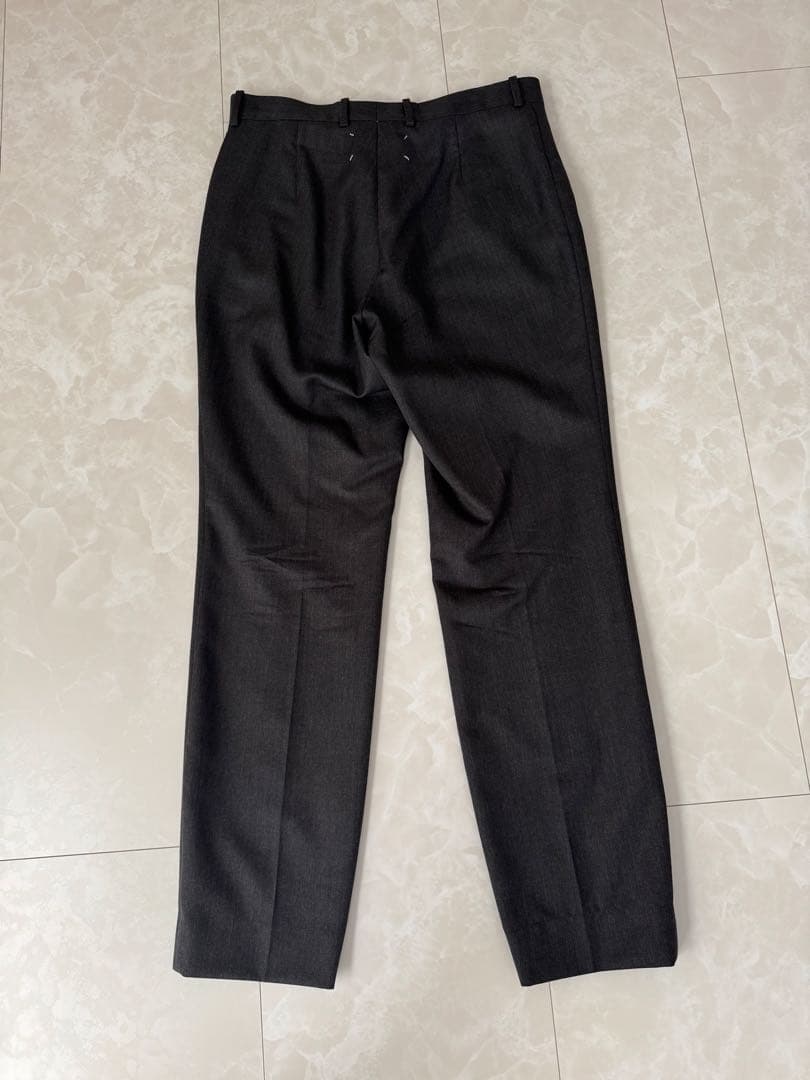 Maison Margiela ダークグレー スラックス