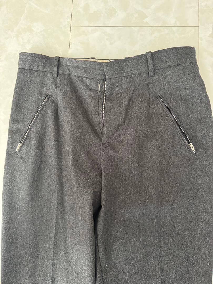 Maison Margiela ダークグレー スラックス