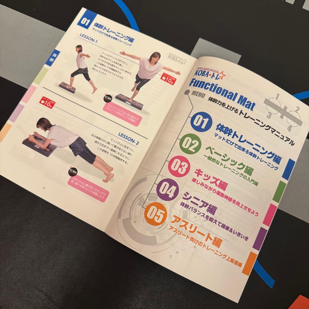 KOBAトレ ファンクショナルマット マニュアル付き コバトレ