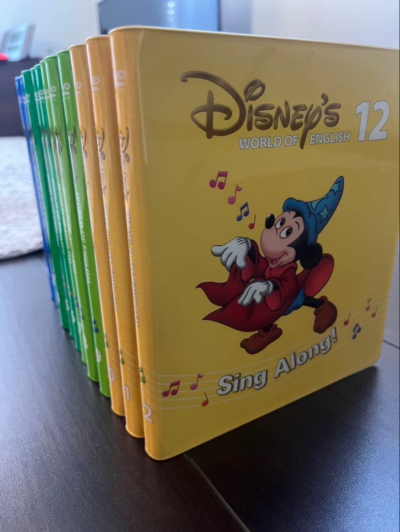 人気！ディズニー英語システムのシングアロングのDVD12巻セット(美品⭐️)