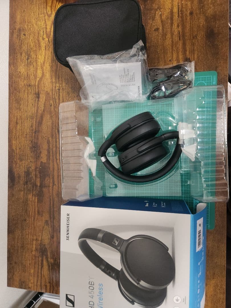 Sennheiser HD 450BTとオーディオトランスミッター