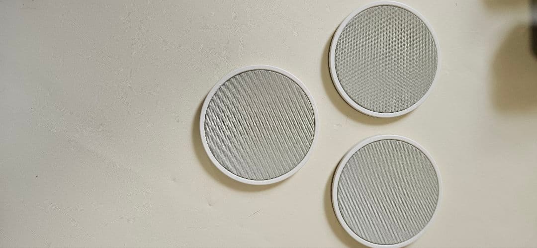 TOA 小型天井埋込スピーカー3W CM-1230 パネル付き