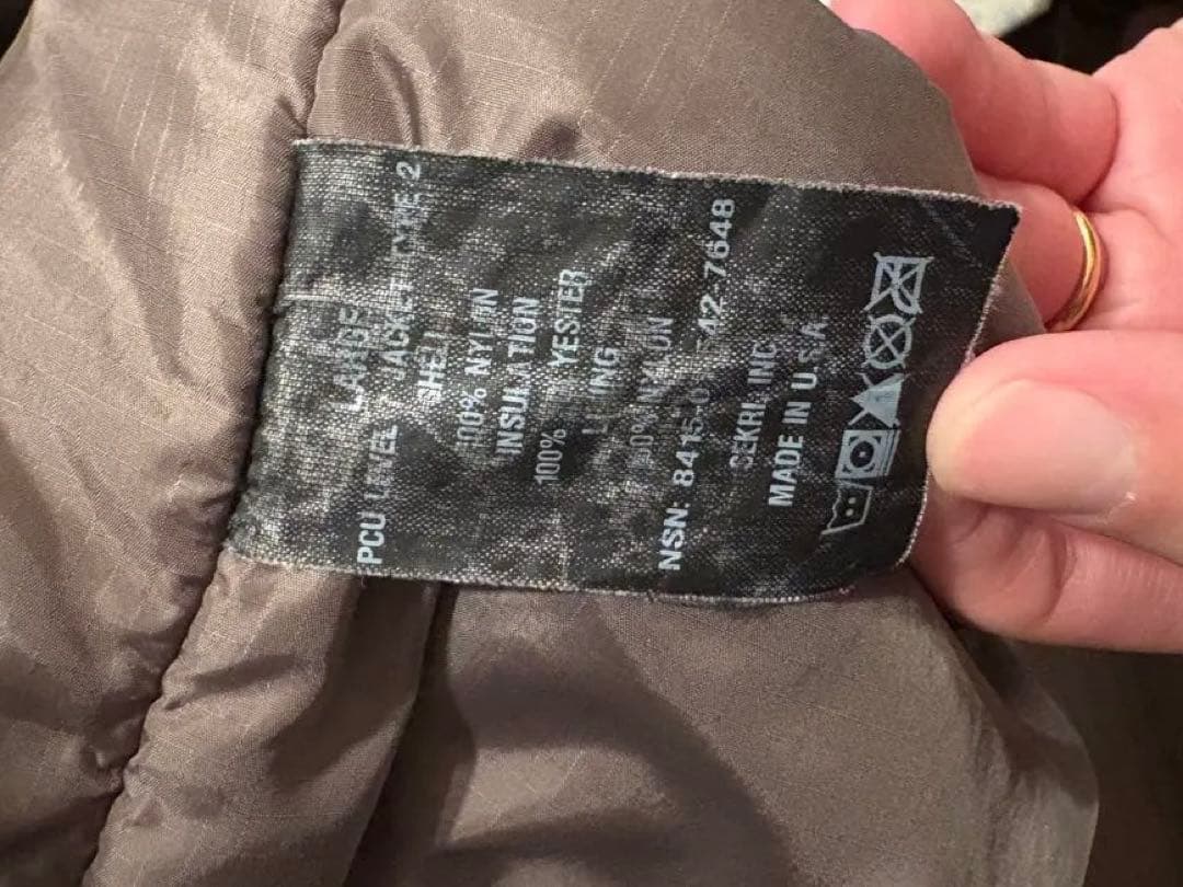 ジャケット・アウター PCU LEVEL 7 JACKET TYPE 2 HALYS