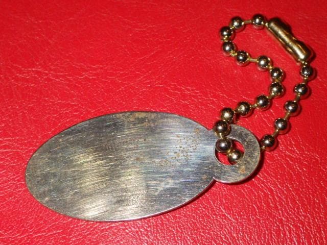 20'S★オッドフェローズ★ビンテージ★タグ★9★キーホルダー★フリーメイソン