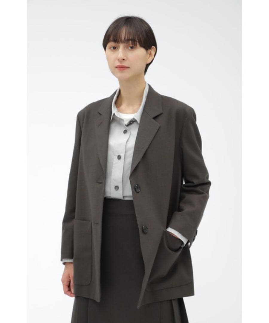 【新品タグ付】MARGARET HOWELL 24AW ウールジャケット　3