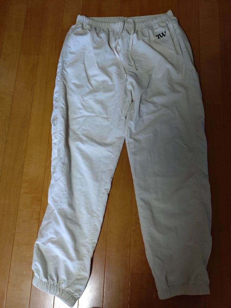 TWロゴ ホワイトワークパンツ