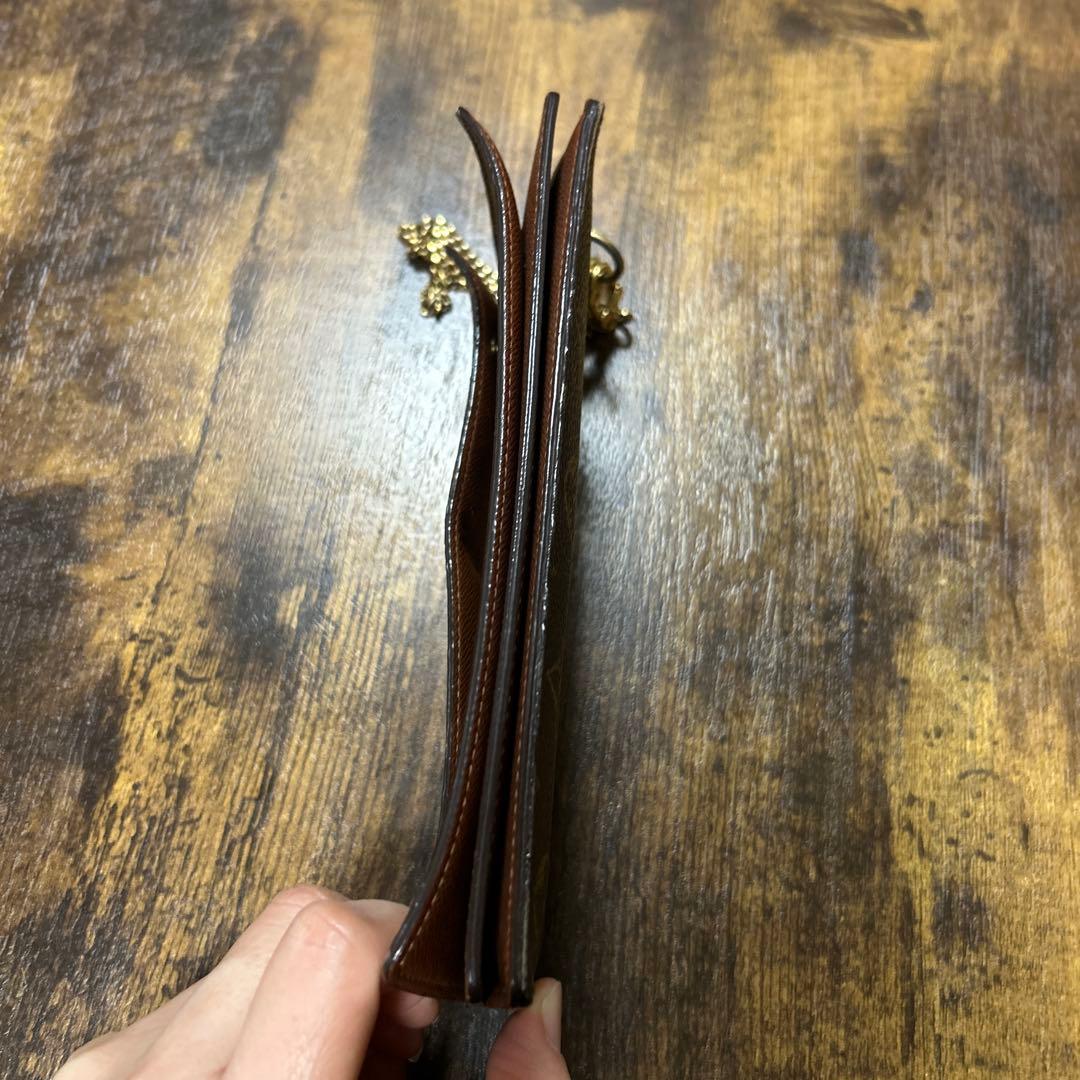 ルイヴィトン モノグラム ポルトフォイユ アコルディオン チェーンウォレット