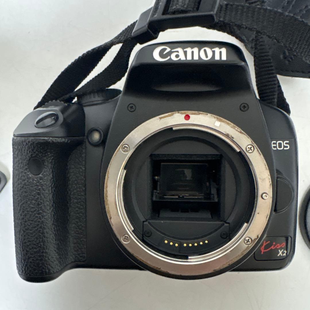 Canon EOS Kiss X2 デジタル一眼レフ レンズ2点 充電器