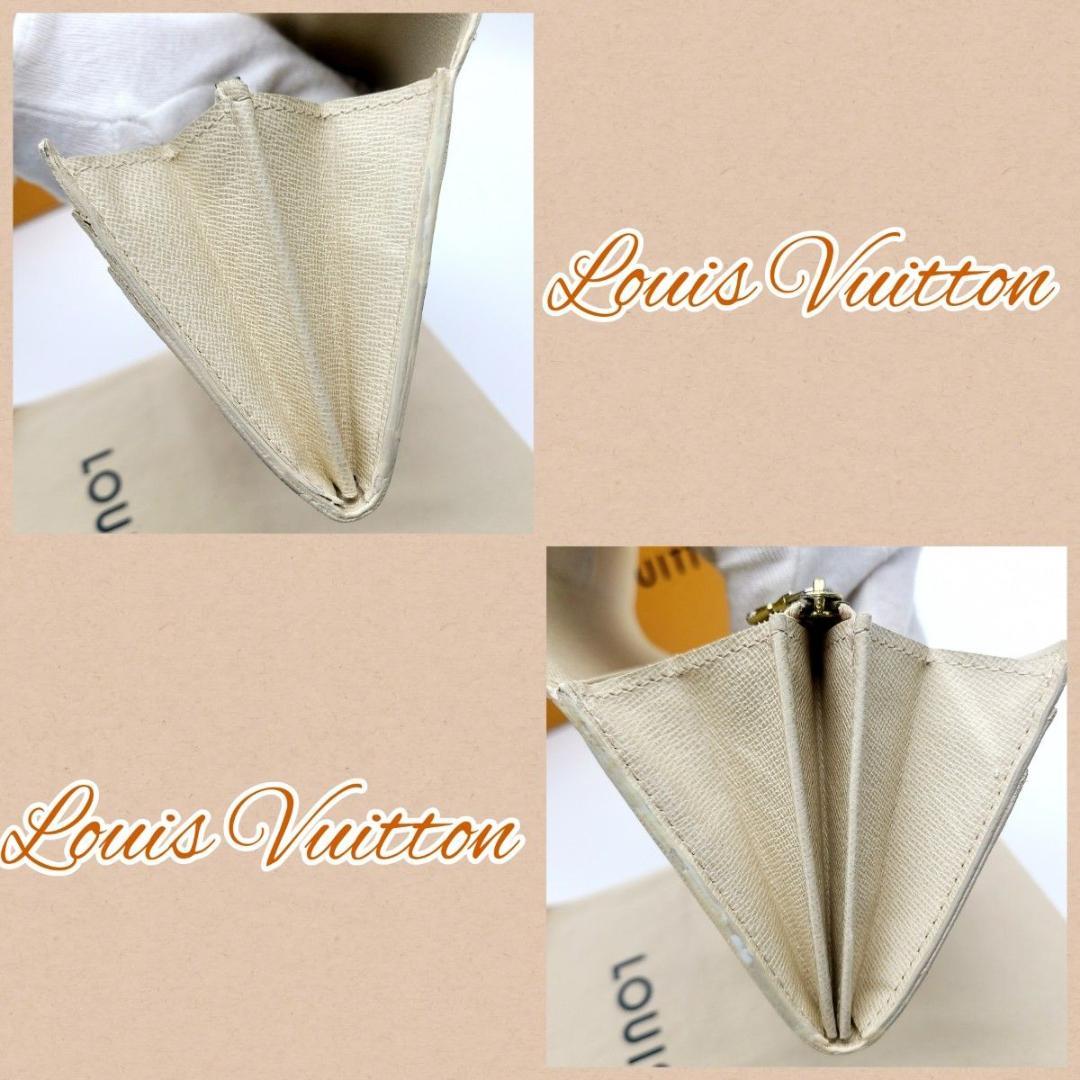 ルイヴィトン ダミエアズール 長財布 ポルトフォイユ サラ N61735