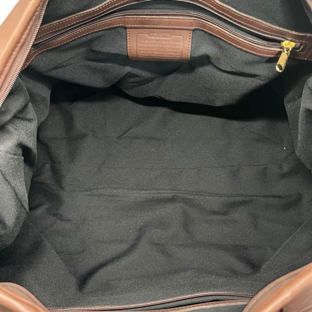 美品✨COACH コーチ　ボストンバッグ　茶色　018