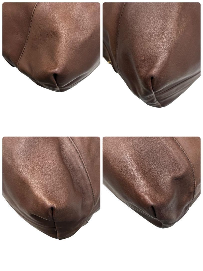 美品✨COACH コーチ　ボストンバッグ　茶色　018