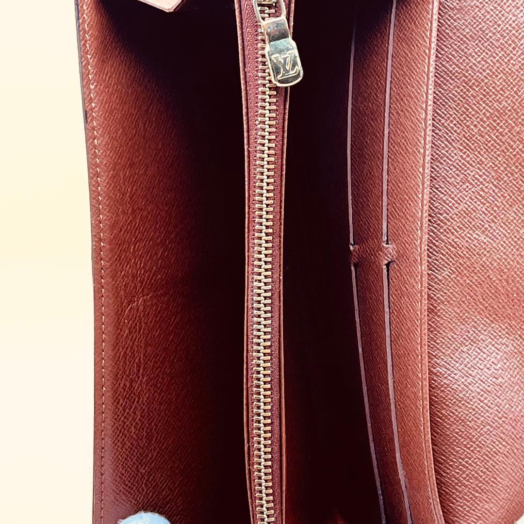 【美品】ルイビトン モノグラム　ポルトフォイユサラ 長財布 M61734