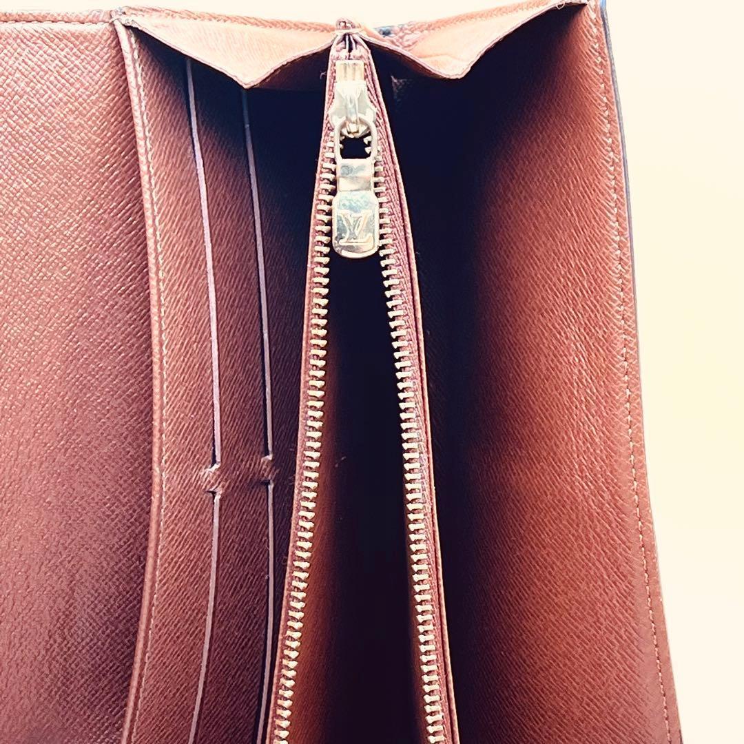 【美品】ルイビトン モノグラム　ポルトフォイユサラ 長財布 M61734