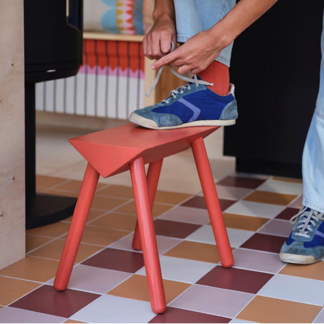 IKEA　限定コレクション　オッミェンゲ　スツール　新品　OMMJÄNGE