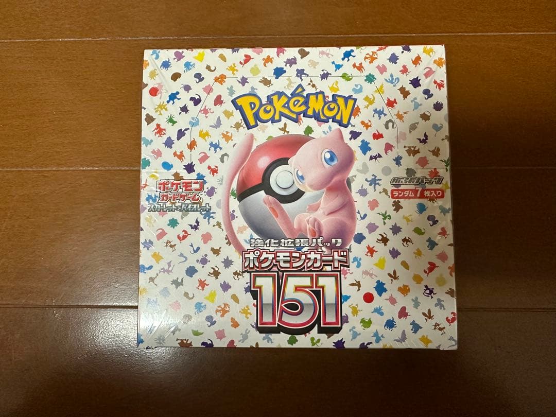 ポケモンカード　151 シュリンク付