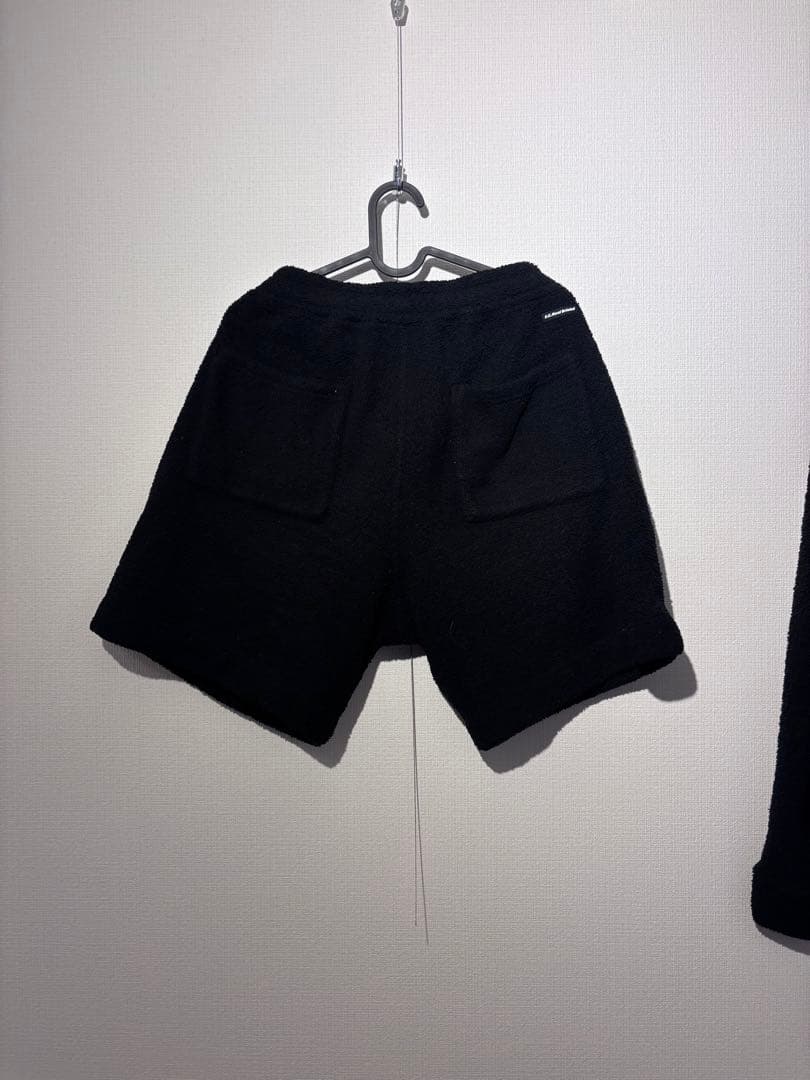 SOPH. /ブリストル ブラックフリースショートパンツ