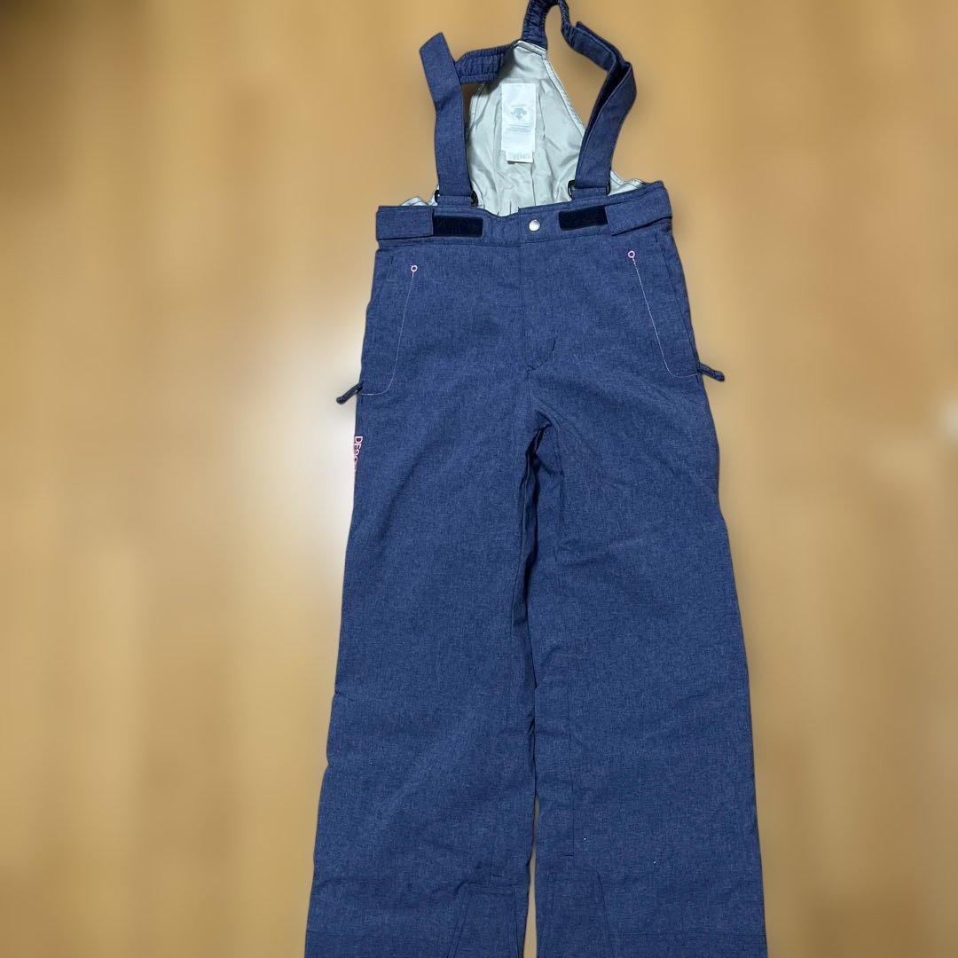 美品 デサントDESCENTE 130センチスキーウェア セット