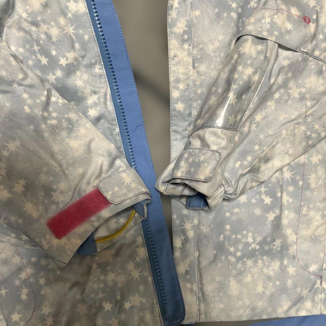 美品 デサントDESCENTE 130センチスキーウェア セット