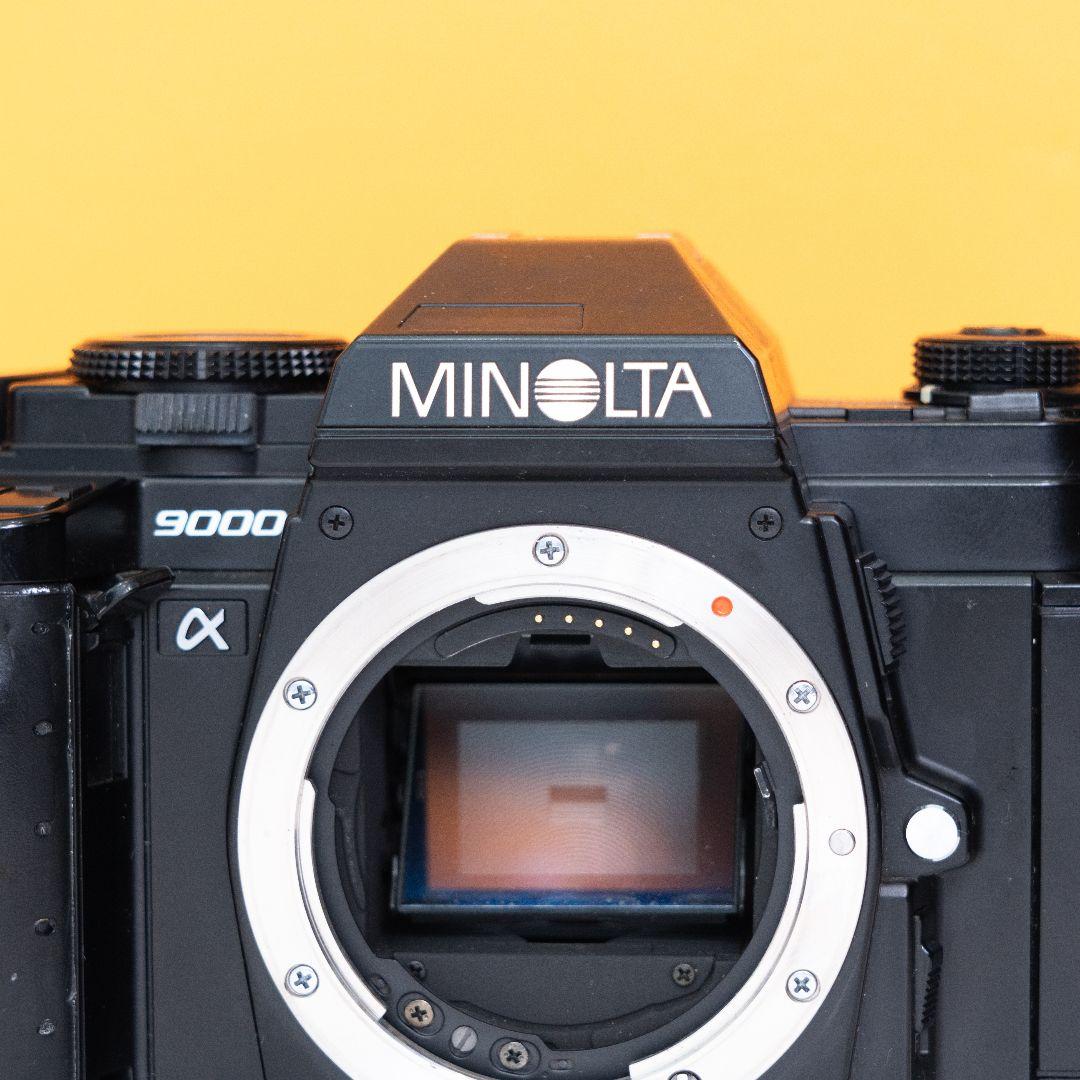 【動作品】MINOLTA ミノルタ α9000 フィルムカメラ