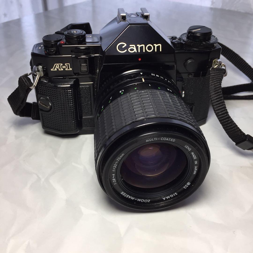 Nikon   キヤノンのフィルムカメラ