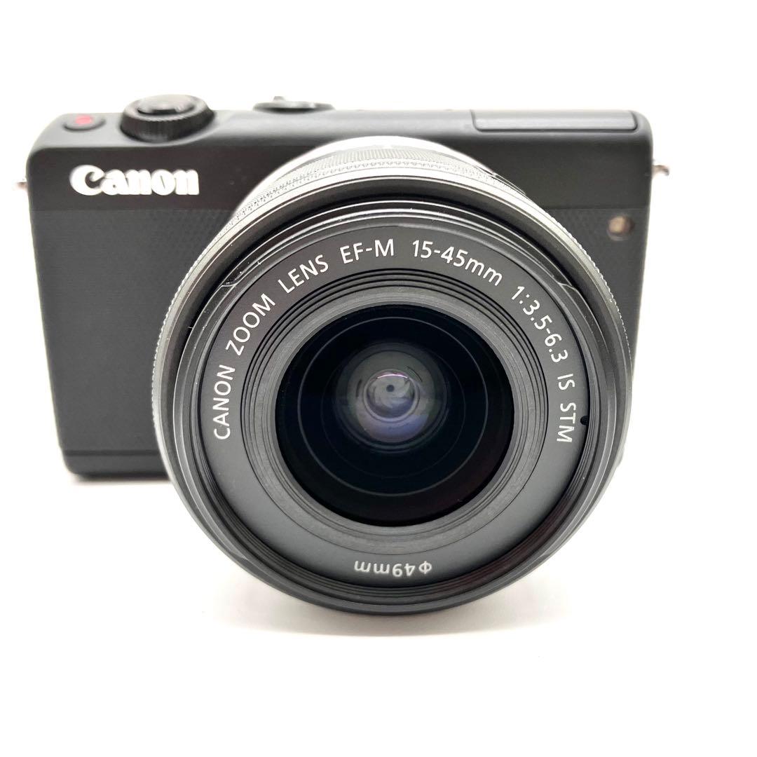 美品♪ Canon EOS M100 ブラック　15-45mmレンズキット